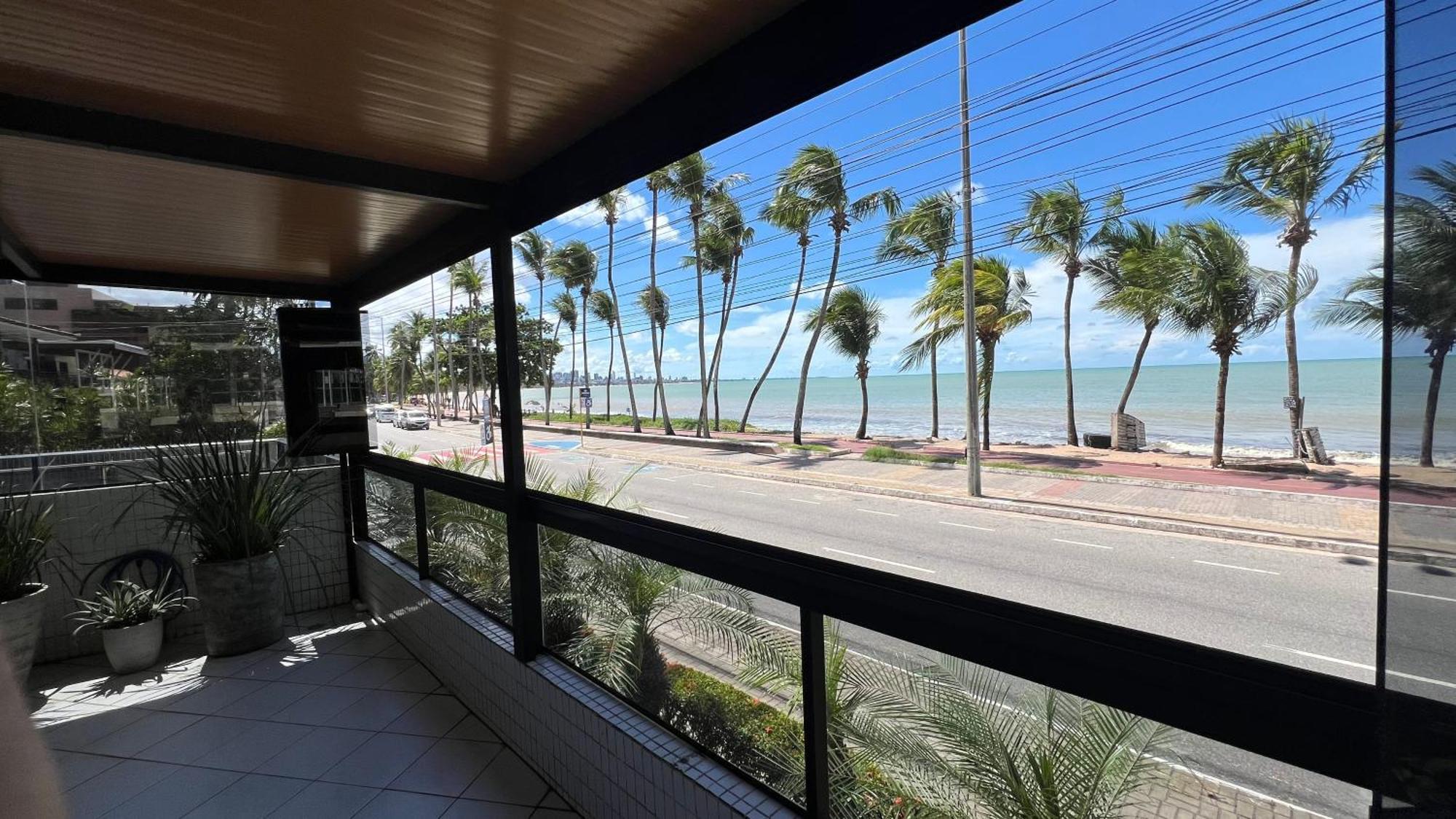 Varandas Para O Atlantico. Frente Mar! Joao Pessoa Ngoại thất bức ảnh
